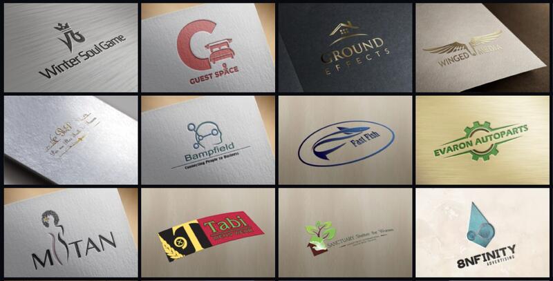 8finity Advertising logo and branding work examples