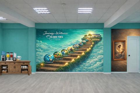 8finity Advertising featured project wall design